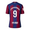 Maillot de Supporter FC Barcelone Lewandowski 9 Domicile 2023-24 Pour Enfant